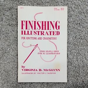 Finishing Illustrated Book - White and Red